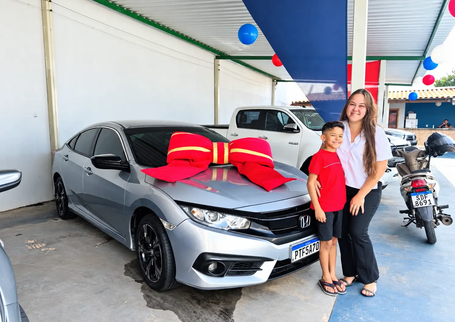 Entrega de veículo a cliente Samavi 1